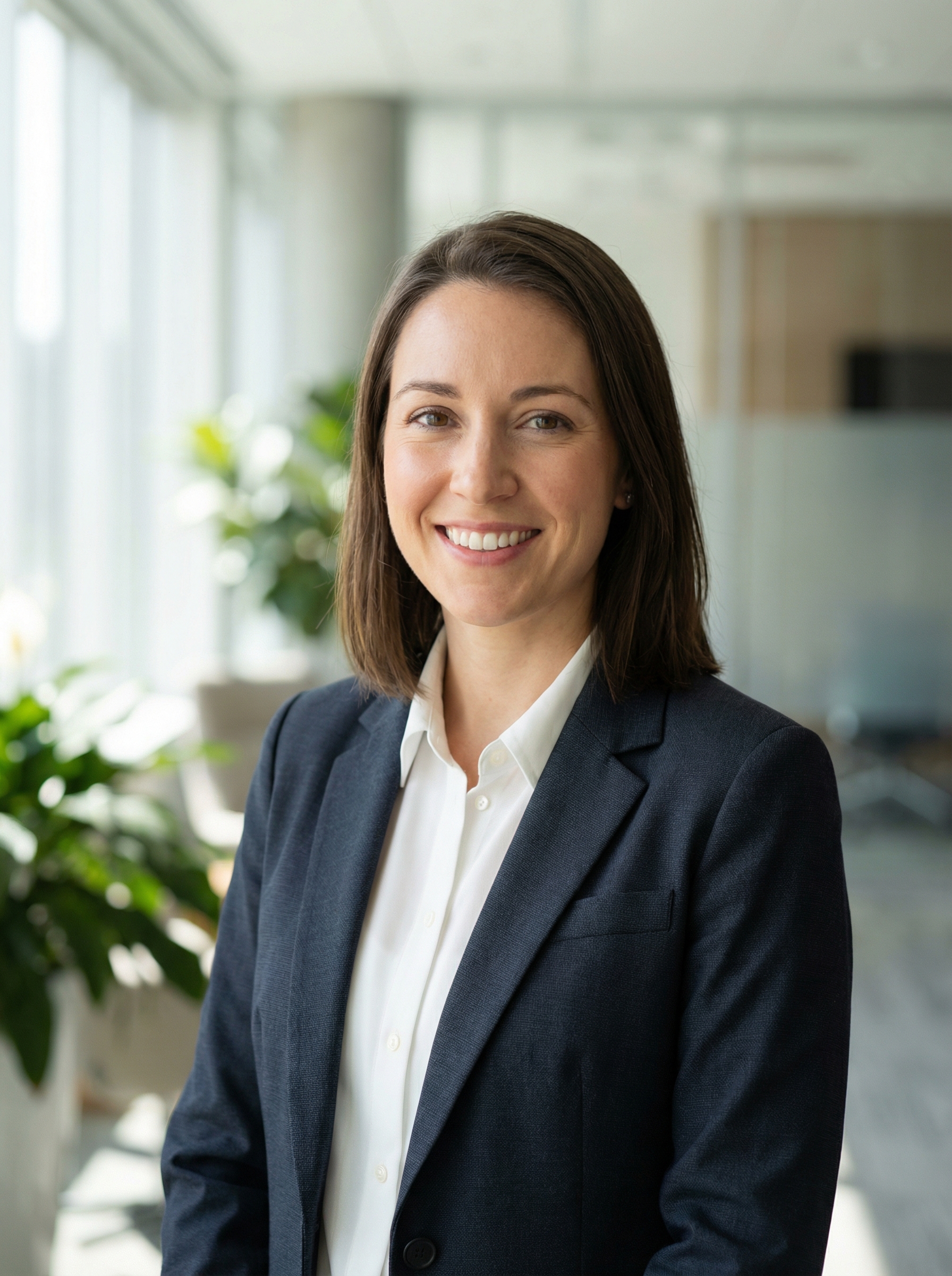 AI-generated professional portrait showcasing LensCherry capabilities